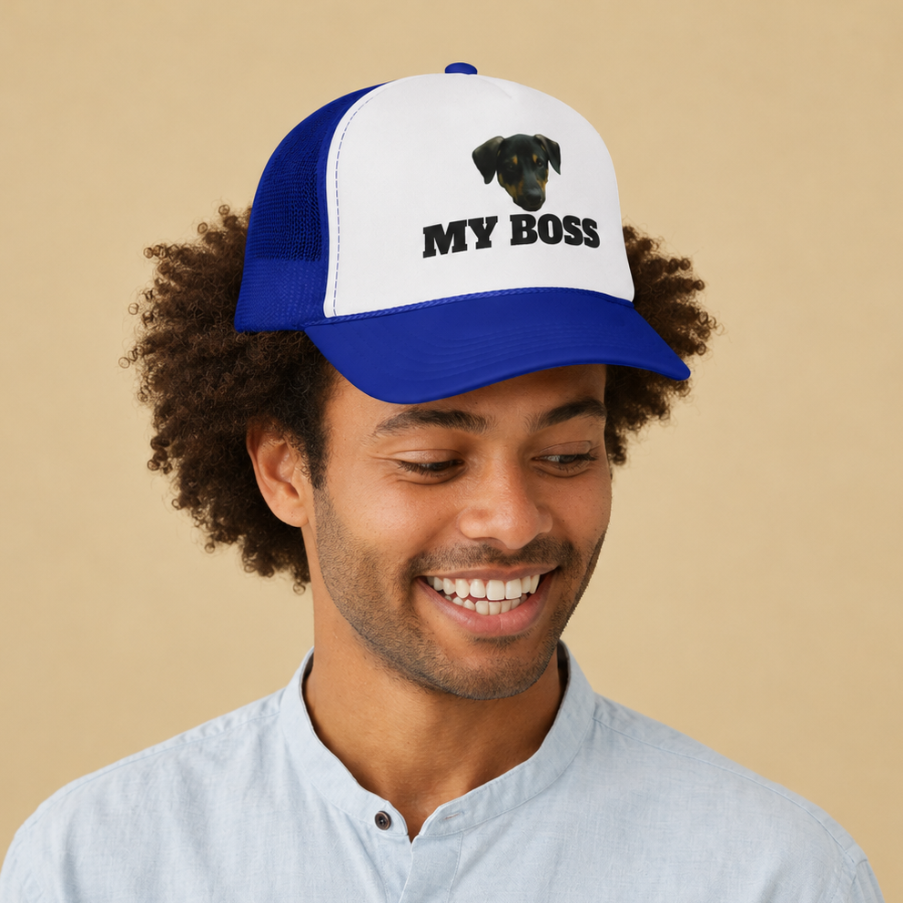 MatchPatch Human Trucker Cap