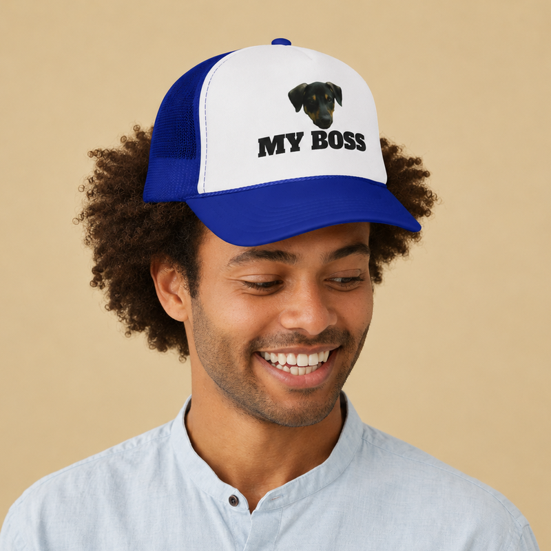 MatchPatch Human Trucker Cap