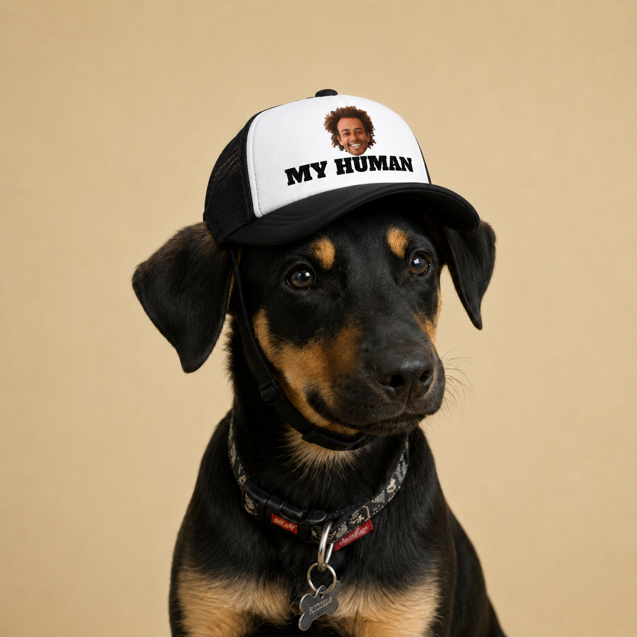 MatchPatch Dog Trucker Hat