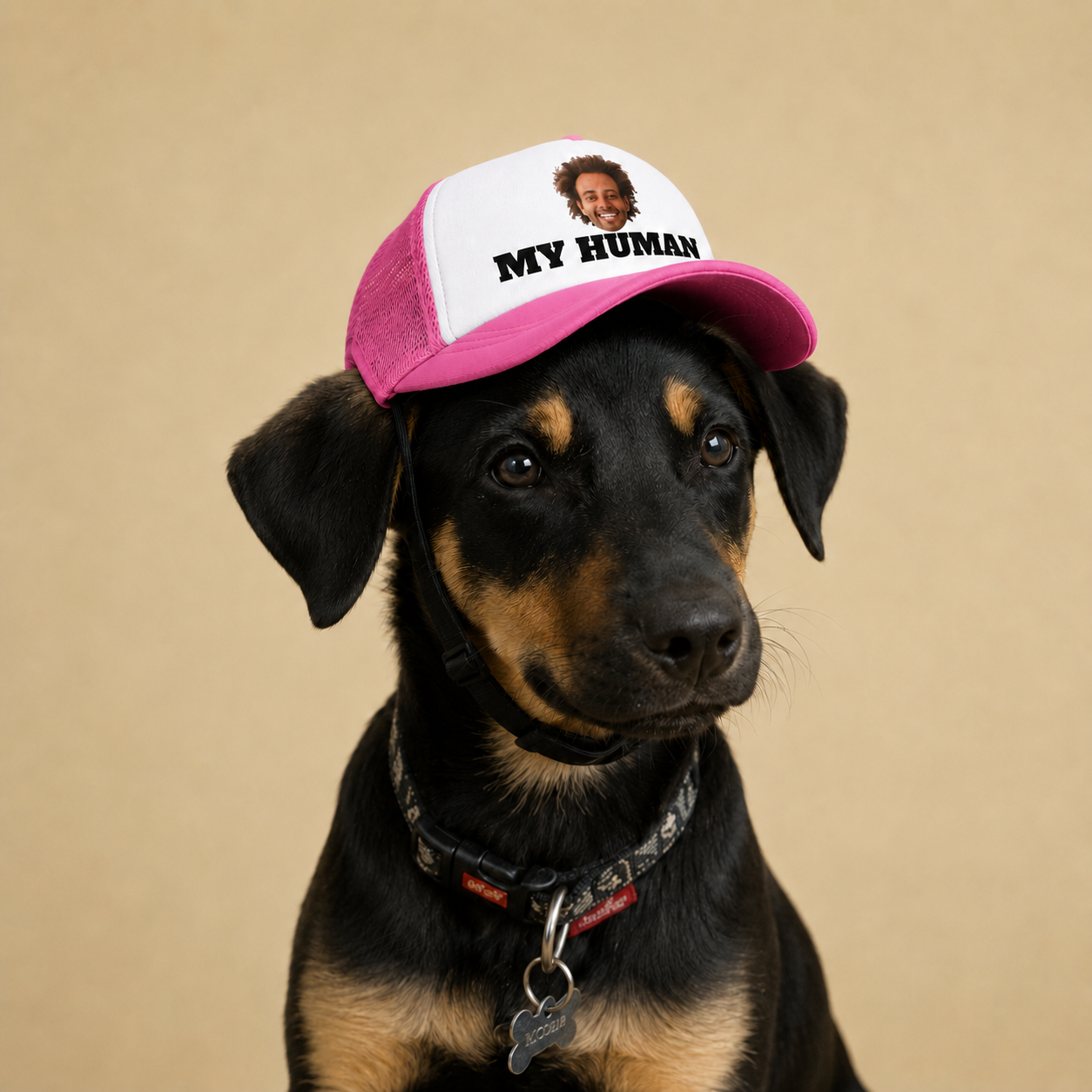 MatchPatch Dog Trucker Hat