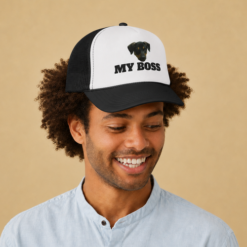 MatchPatch Human Trucker Cap