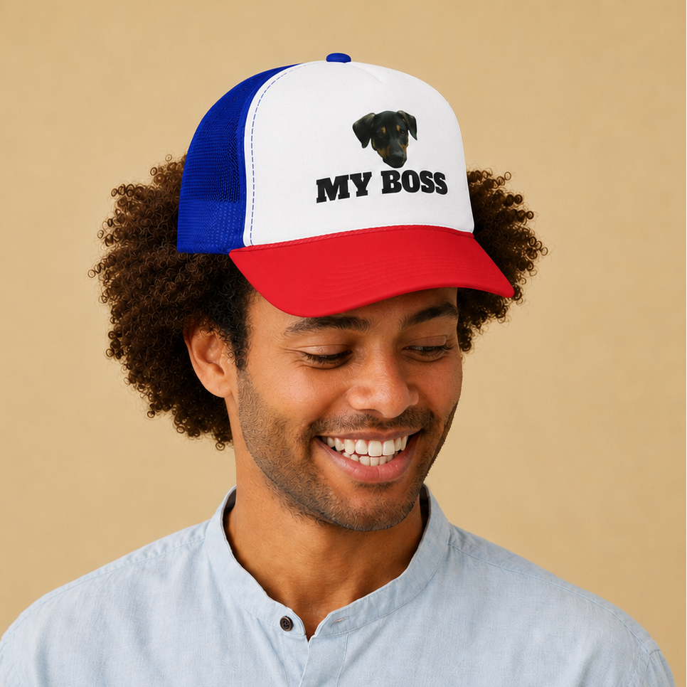 MatchPatch Human Trucker Cap